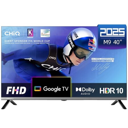 offerta a tempo: chiq tv 40 pollici (100cm) — 10% da 199,99 € a 180,49 €