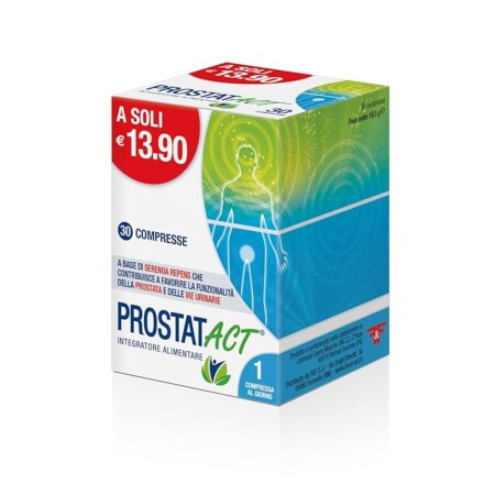 offerta a tempo: prostatact 30 compresse — 38% da 13,90 € a 8,61 €