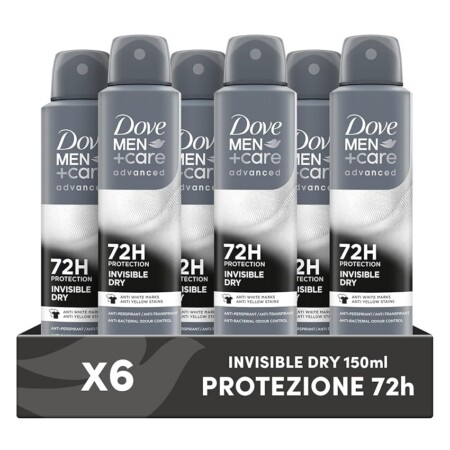 offerta a tempo: dove deodorante dove men + care invisible dry spray advanced care — 38% da 25,74 € a 15,86 €