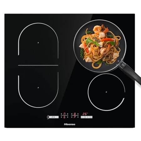 offerta a tempo: hisense i6433c7 piano cottura a induzione, 4 zone di cottura con funzione bridge — 27% da 349,00 € a 254,00 €