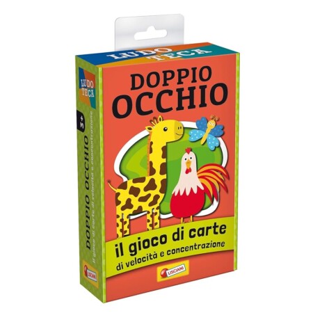 offerta a tempo: liscianigiochi ludoteca le carte dei bambini doppio occhio gioco di società — 26% da 6,50 € a 4,79 €