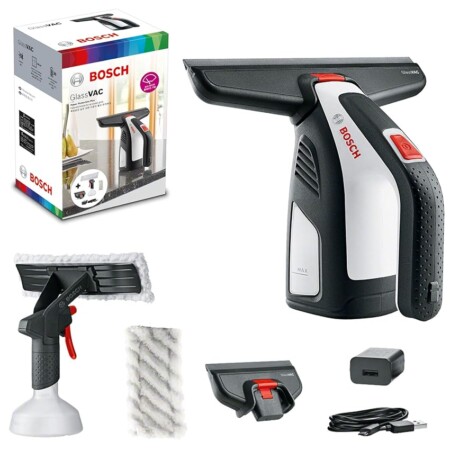 offerta a tempo: bosch lavavetri aspiragocce elettrico a batteria, caricabatteria usb — 37% da 74,90 € a 46,99 €