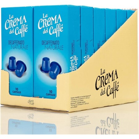 offerta a tempo: la crema del caffè decaffeinato naturale, 120 cialde compatibili nespresso — 20% da 24,99 € a 19,99 €