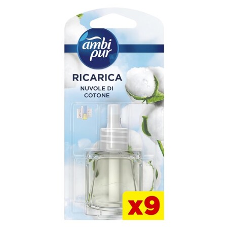 offerta a tempo: ambi pur profumatore per ambienti, 9 ricariche per diffusore ambiente — 25% da 35,99 € a 26,99 €