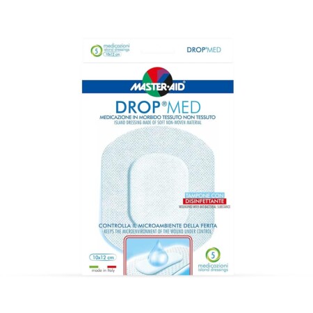 offerta a tempo: master aid drop med 10 x 12 cm, 5 pezzi — 26% da 6,27 € a 4,63 €