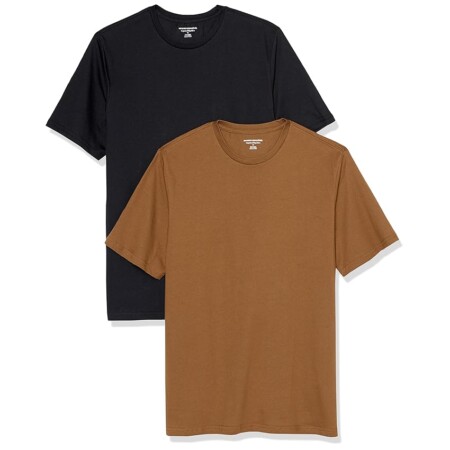 offerta a tempo: amazon essentials t shirt girocollo a maniche corte in cotone — 35% da 17,49 € a 11,40 €