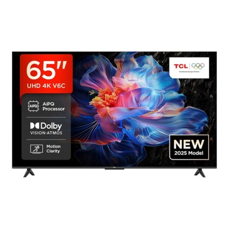 offerta a tempo: tcl 65v6c led smart tv direct da 65", hdr 4k — 31% da 649,00 € a 449,00 €