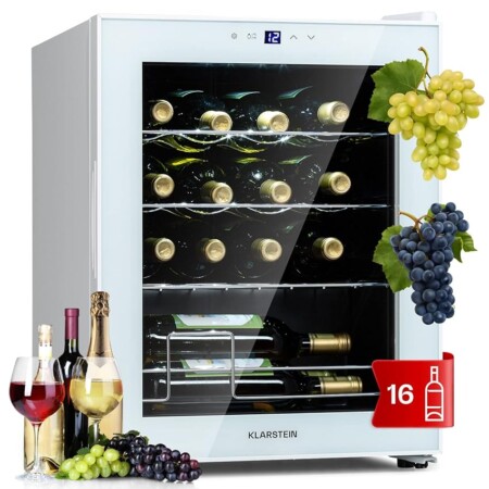 offerta a tempo: klarstein shiraz cantinetta vino, cantina vino refrigerata a zona singola per prosecco — 19% da 232,99 € a 189,77 €