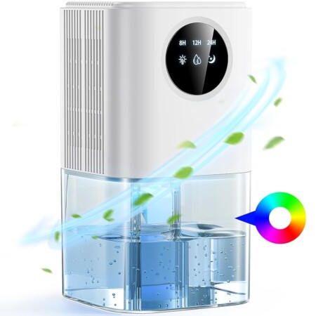 offerta a tempo: deumidificatore d'aria 1800ml, desmidificatore elettrico ultra — 31% da 79,99 € a 54,99 €