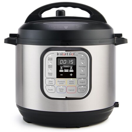 offerta a tempo: instant pot duo 7 in 1 pentola a pressione / vaporiera / scaldavivande in acciaio — 18% da 109,99 € a 90,09 €
