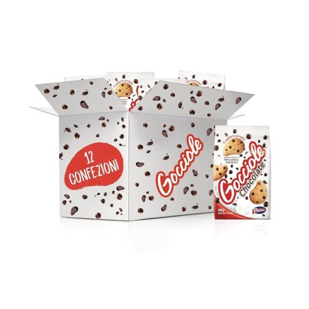 offerta a tempo: pavesi biscotti frollini gocciole cioccolato, 12 pack da 500 g senza olio di palma — 29% da 31,00 € a 21,99 €