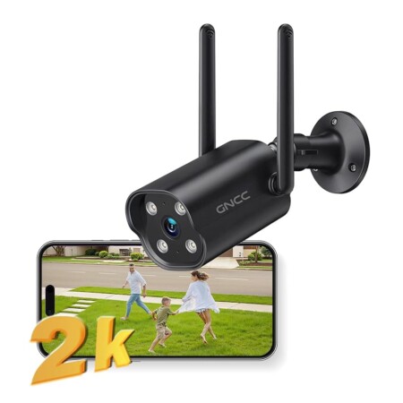 offerta a tempo: telecamera di sorveglianza con controllo remoto da smartphone — 44% da 32,99 € a 18,34 €