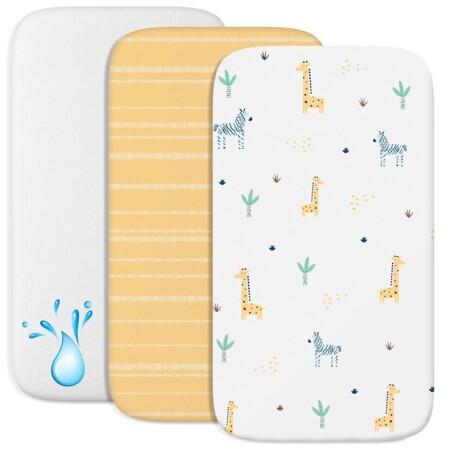 offerta a tempo: lenzuola next to me 3 in 1 lenzuola culla cododo con angoli (set da 2) — 15% da 24,99 € a 21,24 €