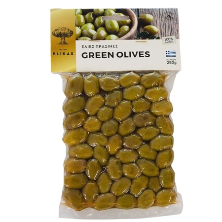 offerta a tempo: blikas olive verdi greche, confezione da 2 x 250 g (totale: 500 g) — 10% da 9,29 € a 8,37 €