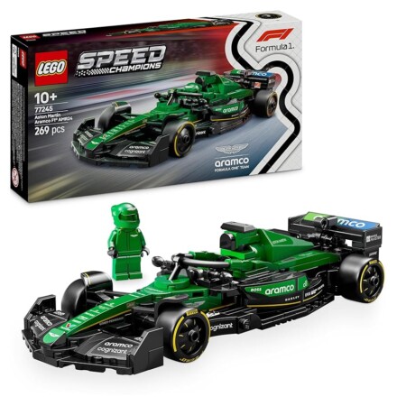 offerta a tempo: lego speed champions auto da corsa aston martin aramco f1 amr24 macchina giocattolo — 8% da 26,99 € a 24,83 €