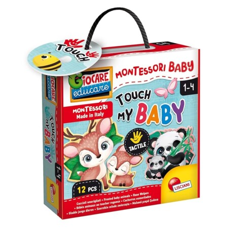 offerta a tempo: lisciani giochi montessori baby touch giocattolo educativo per bambini — 60% da 9,99 € a 3,99 €