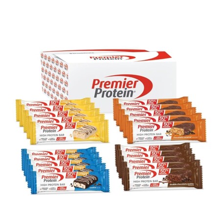 offerta a tempo: premier protein high protein bar 50% multiflavourbox 20x40g — 27% da 24,50 € a 17,99 €