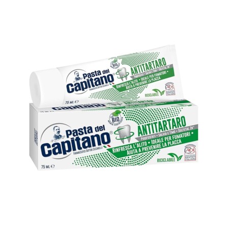 offerta a tempo: pasta del capitano dentifricio antitartaro bio — 60% da 1,85 € a 0,74 €