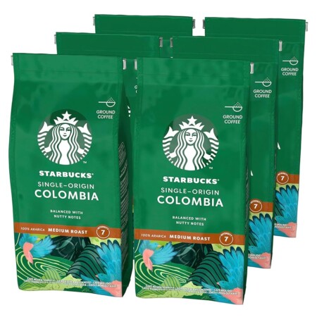 offerta a tempo: starbucks single origin colombia caffè macinato tostatura media — 21% da 38,04 € a 29,99 €
