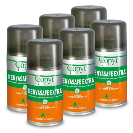 offerta a tempo: copyr kenyasafe extra insetticida antizanzare, mosche e insetti volanti — 14% da 51,60 € a 44,22 €