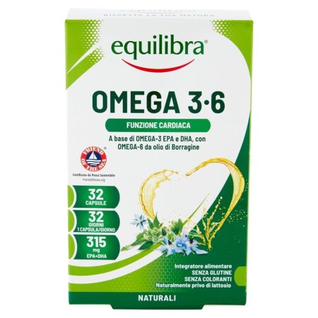 offerta a tempo: equilibra integratori alimentari, omega 3 6 — 34% da 8,99 € a 5,90 €