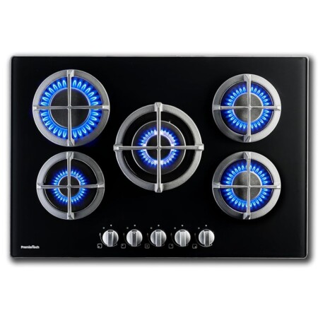 offerta a tempo: premiertech piano cottura a gas, 5 fuochi — 5% da 227,05 € a 215,70 €