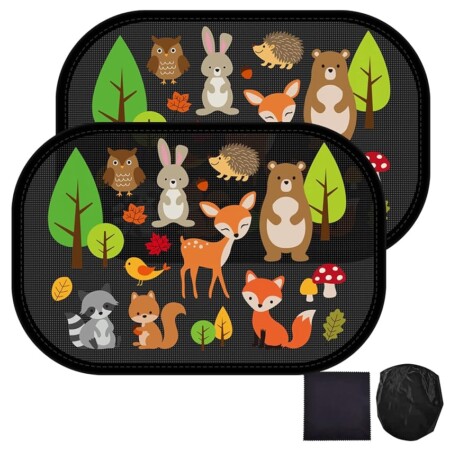 offerta a tempo: 2 tendine parasole per auto — 37% da 9,79 € a 6,14 €