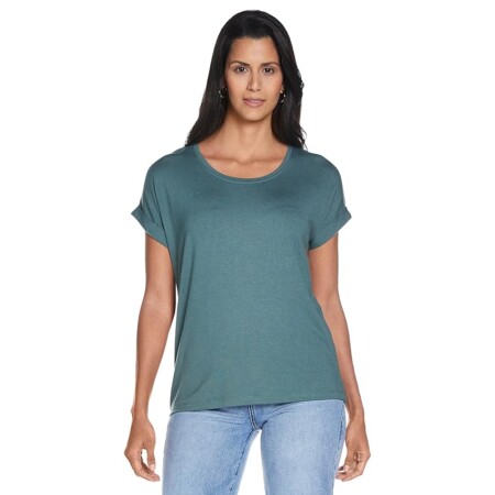 offerta a tempo: only onlmoster s/s o neck top noos jrs t shirt, balsam green — 15% da 16,99 € a 14,44 €