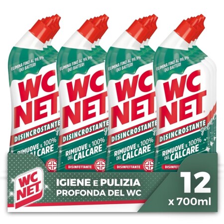offerta a tempo: wc net disincrostante disinfettante gel per sanitari e superfici — 38% da 33,48 € a 20,90 €