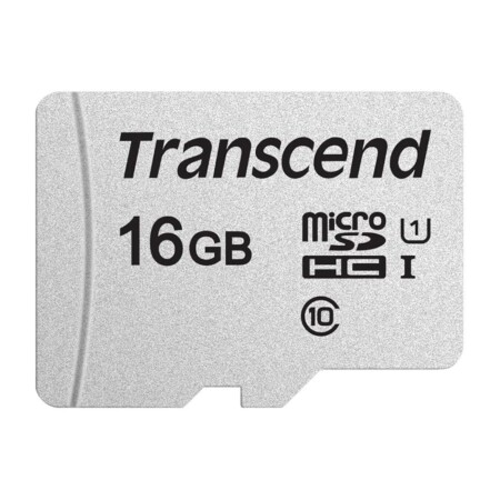 offerta a tempo: transcend scheda di memoria microsdhc 300s classe 10 da 16 gb con fino a 95/45 mb/s (per smartphone) — 31% da 8,99 € a 6,17 €