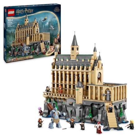 offerta a tempo: lego harry potter castello di hogwarts: sala grande, giocattolo da collezione con — 19% da 199,99 € a 162,00 €