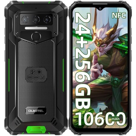 offerta a tempo: oukitel wp23 plus rugged smartphone 2025, 24gb+256gb/1tb telefono indistruttibile — 5% da 149,97 € a 142,47 €