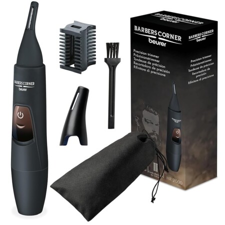 offerta a tempo: beurer rasoio elettrico con rifinitore di precisione per naso / sopracciglia / orecchie — 52% da 24,99 € a 11,99 €