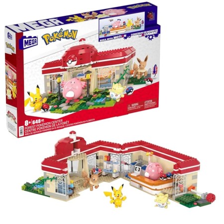 offerta a tempo: mega centro pokémon set da costruire — 50% da 69,99 € a 35,00 €