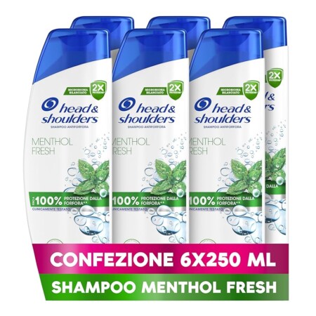 offerta a tempo: head & shoulders shampoo antiforfora 6 flaconi — 33% da 23,94 € a 15,99 €