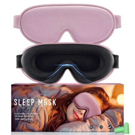 offerta a tempo: mascherina ergonomica 3d per dormire — 40% da 9,99 € a 5,99 €