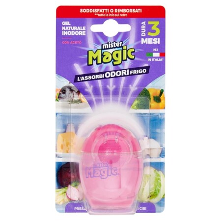 offerta a tempo: mister magic ovetto assorbiodori frigo aceto, deodorante con aceto naturale — 19% da 2,29 € a 1,85 €