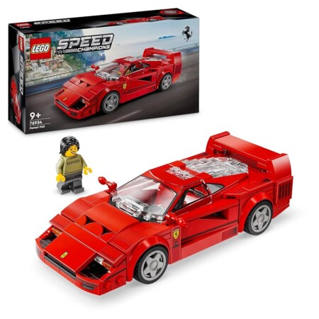 offerta a tempo: lego speed champions supercar ferrari f40, modellino di auto sportiva da costruire — 20% da 26,99 € a 21,59 €