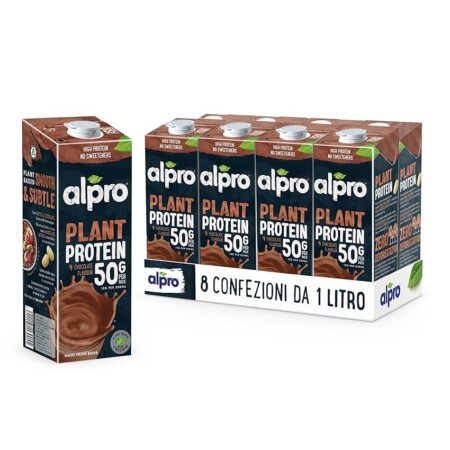 offerta a tempo: alpro protein 50g, bevanda alla soia al gusto cioccolato — 26% da 20,07 € a 14,79 €