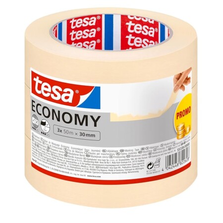 offerta a tempo: tesa nastro per mascheratura economy ecologo nastro in carta per mascheratura — 15% da 12,79 € a 10,86 €