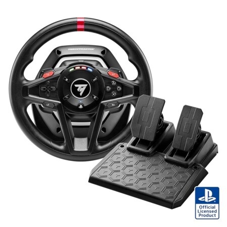 offerta a tempo: thrustmaster t128, volante force feedback con pedali magnetici — 25% da 199,99 € a 149,99 €