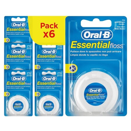 offerta a tempo: oral b filo interdentale 6 pezzi — 38% da 15,99 € a 9,99 €