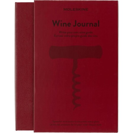 offerta a tempo: moleskine wine journal, taccuino a tema per collezionare e organizzare i tuoi vini — 27% da 35,50 € a 25,89 €