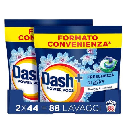 offerta a tempo: dash power pods detersivo lavatrice in capsule, freschezza di lenor — 21% da 40,50 € a 32,19 €