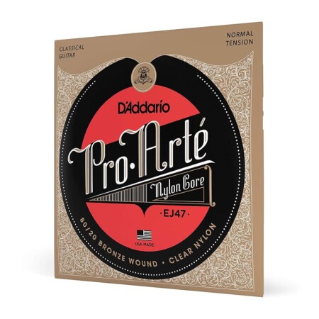 offerta a tempo: corde d'addario ej47 pro arte in nylon per chitarra classica con rivestimento in bronzo 80/20 — 18% da 17,51 € a 14,30 €