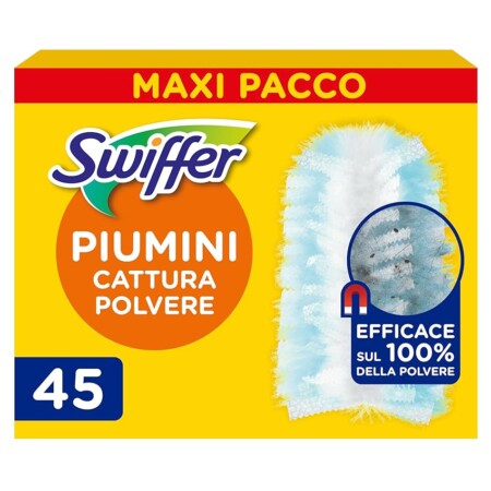 offerta a tempo: swiffer duster 45 piumini cattura polvere — 58% da 51,99 € a 21,99 €