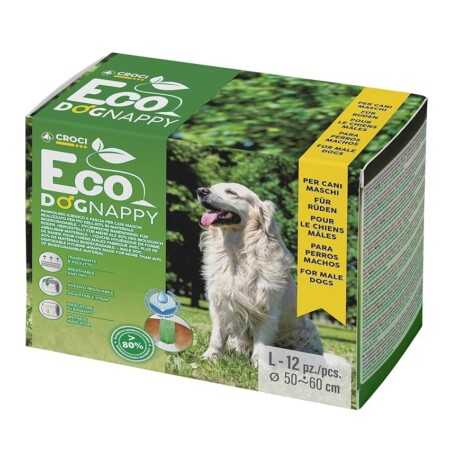 offerta a tempo: croci dog nappy eco fascia assorbente biodegradabile per cani maschi — 24% da 16,99 € a 12,99 €