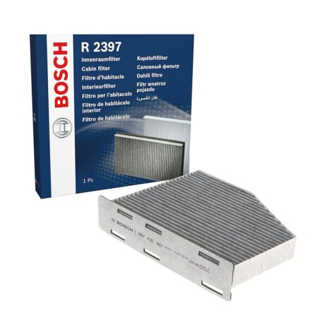 offerta a tempo: bosch r2397 filtro abitacolo ai carboni attivi — 11% da 11,38 € a 10,14 €
