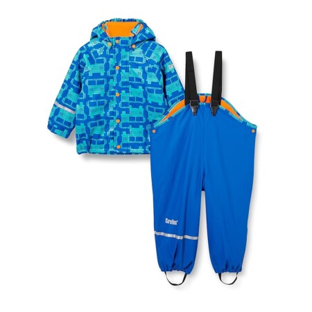 offerta a tempo: caretec rain suit pu w. fleece , impermeabile e pantaloni impermeabili bambini e ragazzi — 30% da 49,95 € a 34,94 €