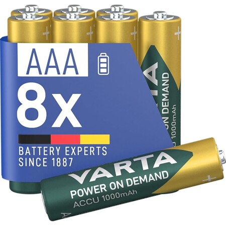 offerta a tempo: varta pile aaa, ricaricabili — 29% da 26,99 € a 19,23 €